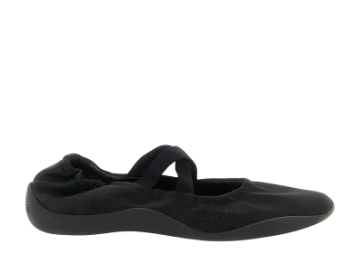 BALENCIAGA Women's Shibuya Ballet Flats "Black"