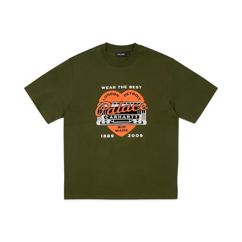 PALACE x Carhartt WIP Heart T-Shirt "Plant"