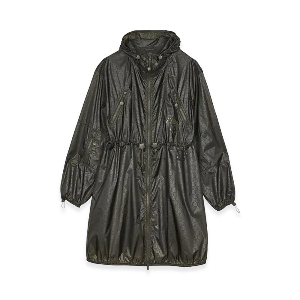 The North Face x Cecilie Bahnsen Women's Long Wind Jacket "Forest Night Green"