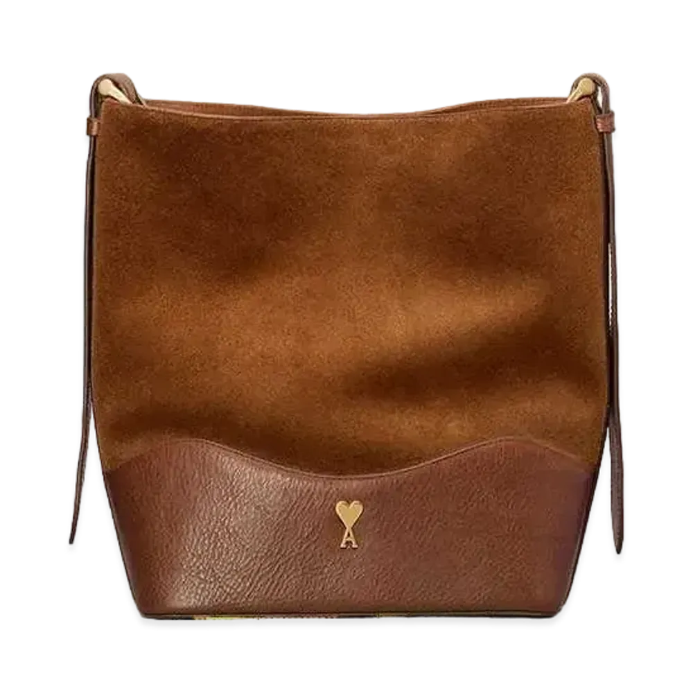 AMI PARIS Paname Paname Bucket Bag "Cognac"