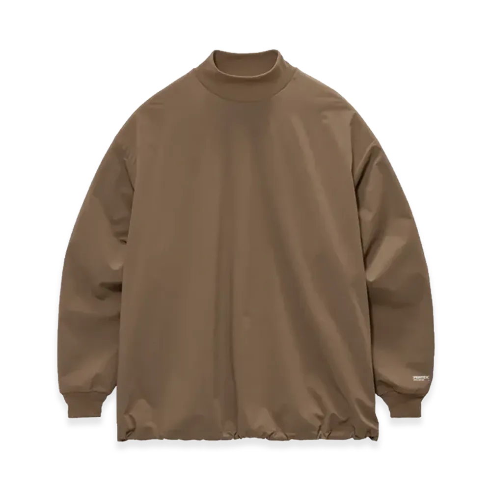 Graphpaper Pertex Equilibrium L/S Mock Neck Pullover "Brown"