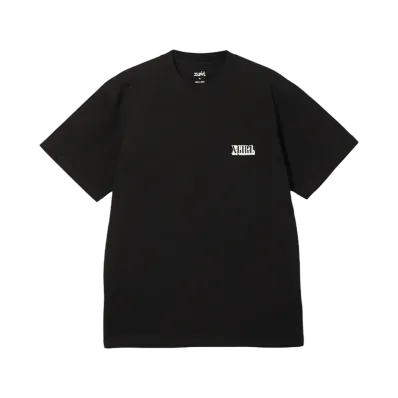 X-Girl Circle Background Face Logo S/S Tee "Black"