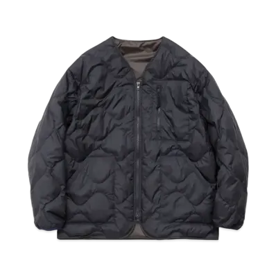 The North Face PURPLE LABEL Field Reversible Down Cardigan "Navy"