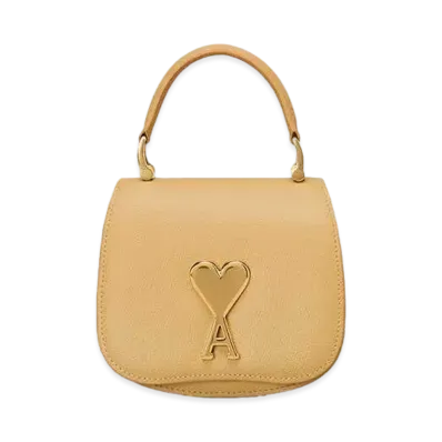 AMI PARIS Paris Paris Shoulder Bag Nano "Citronella"