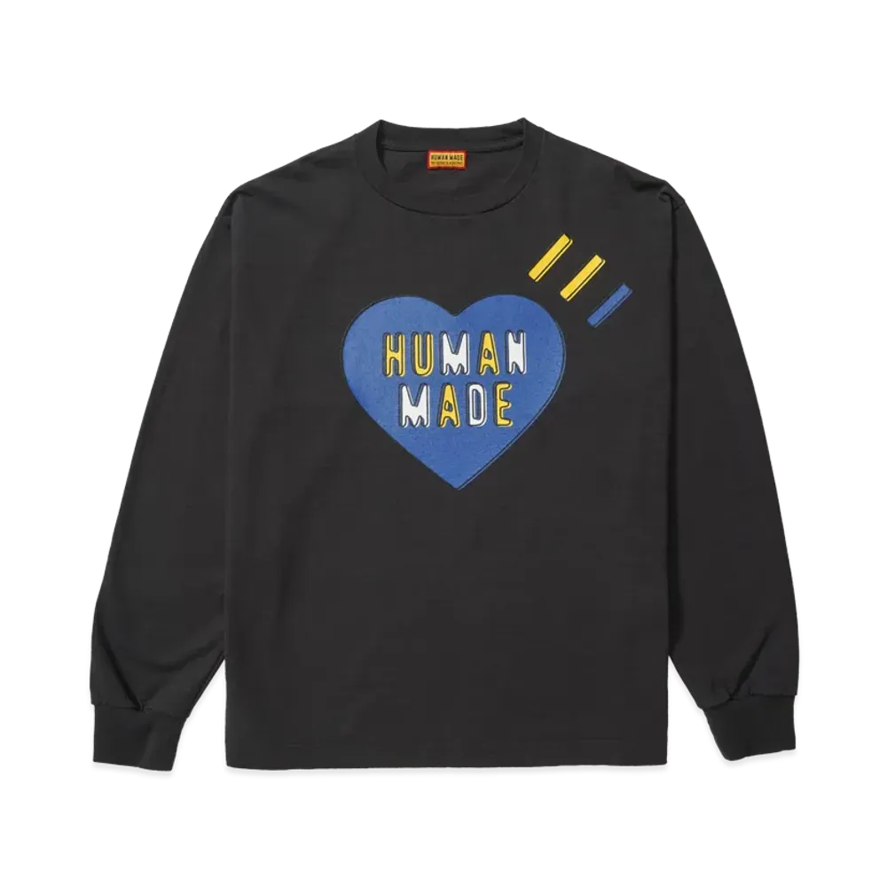 HUMAN MADE Graphic L/S T-Shirt "Black"