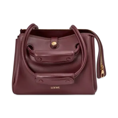 LOEWE Madrid Bag Small "Dark Burgundy"