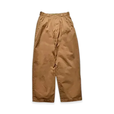 MINEDENIM E.Wide Chino TRS "Beige"