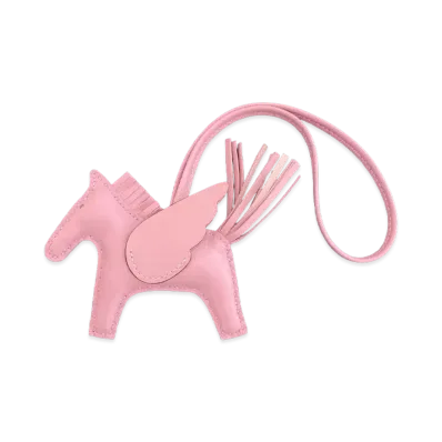 Hermes Rodeo Pegasus PM Charm "Mauve Sylvestre"