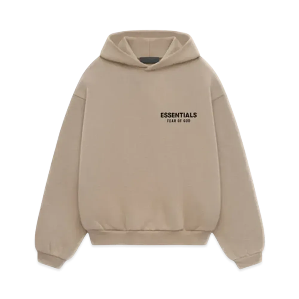 FEAR OF GOD Essentials Kid's Fleece Hoodie "Desert Sand"