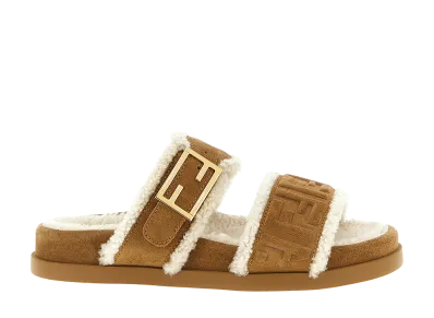 FENDI Women's Feel Sandals "Beige"