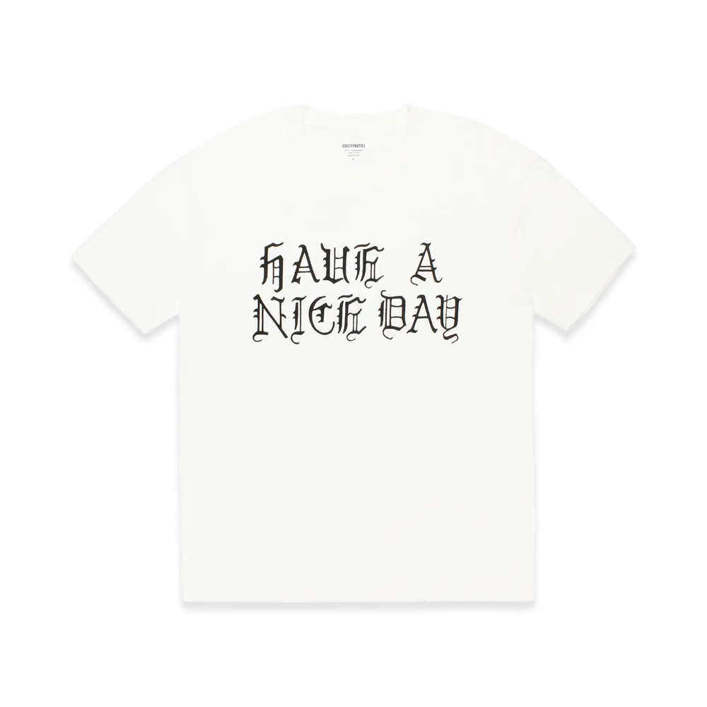 WACKO MARIA Standard T-Shirt "White"