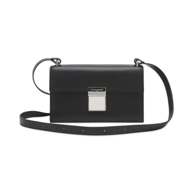 Maison Kitsune Preppy Baguette Bag "Black"