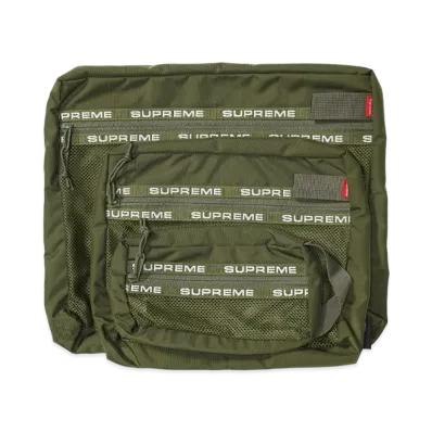 Supreme FW22 Organizer Pouch Set "Olive"