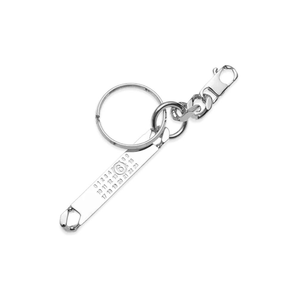MM6 Maison Margiela Key Ring "Silver"