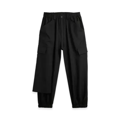 Y-3 Sport Uniform Cuffed Cargo Pants "Black"