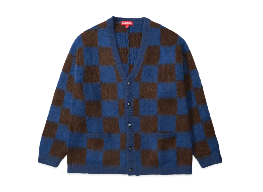 Supreme Checkerboard Cardigan Supreme Checkerboard Cardigan