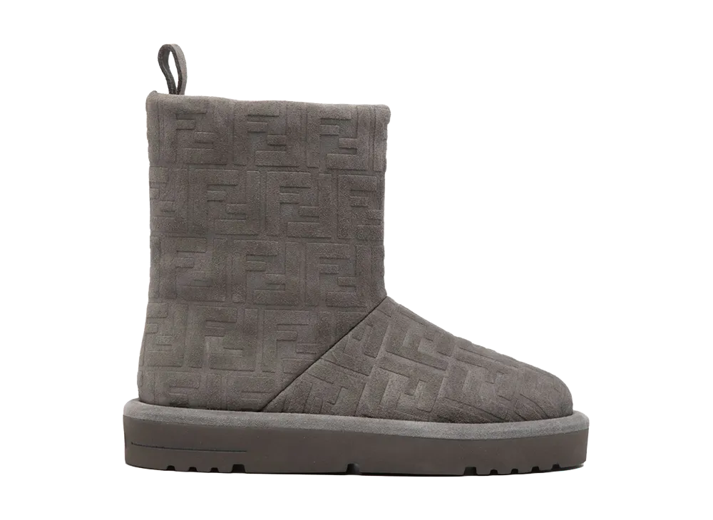 FENDI Women's Apres Chic Boots "Gray"