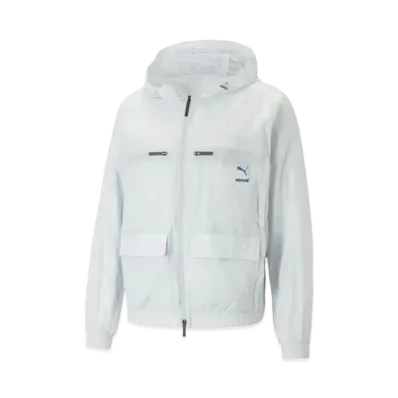 PUMA x KOCHE Unisex Reversible Windbreaker "Feather Gray"