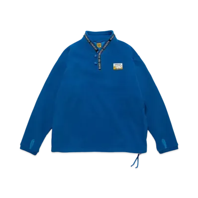 HUMAN MADE FLEECE STAND COLLAR PULLOVER "Blue"
