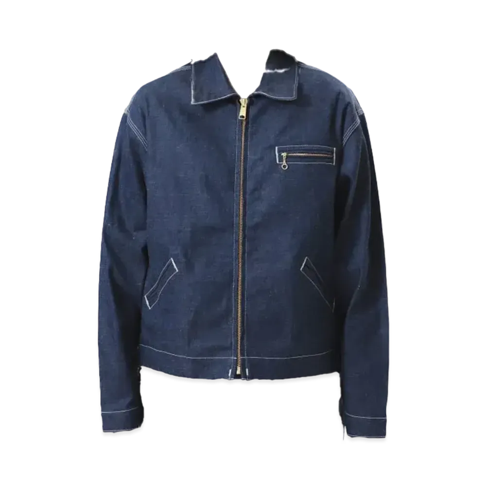 BEAMS BOY x orSlow Zipped Jacket Dead Stock Special "Indigo"