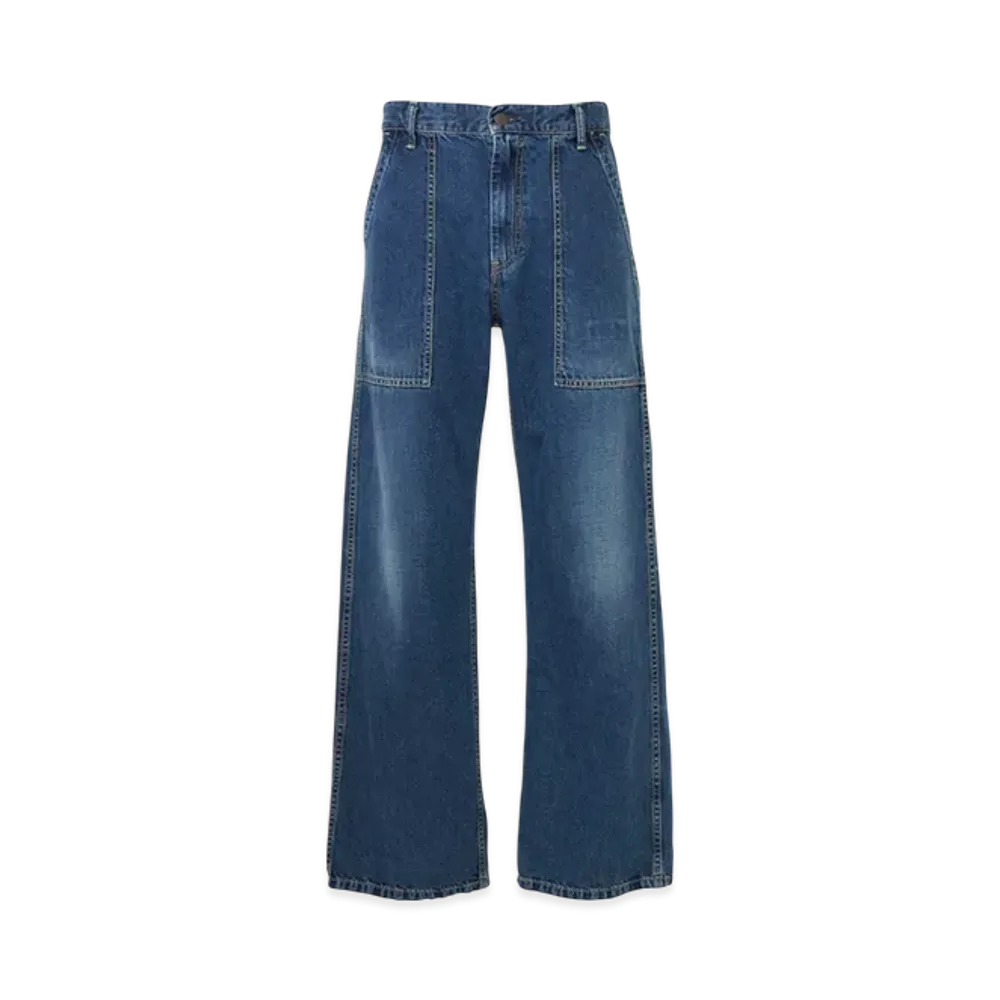 HYSTERIC GLAMOUR Baker Denim Pants "Light Indigo Blue"