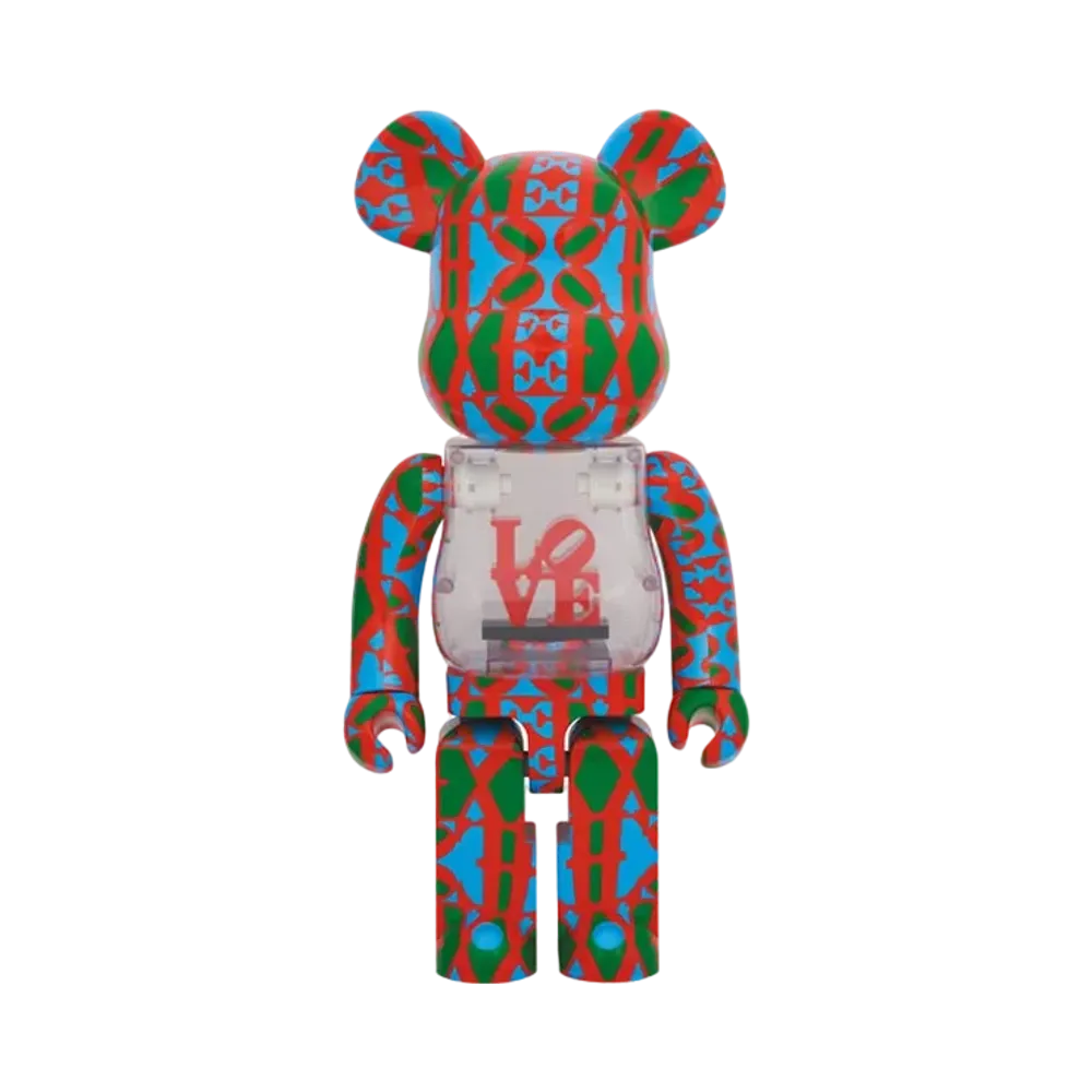 Bearbrick Robert Indiana "LOVE" 1000%