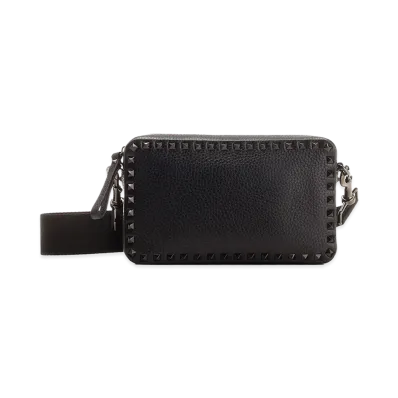 Valentino Borsa A Tracolla Rockstud "Black"