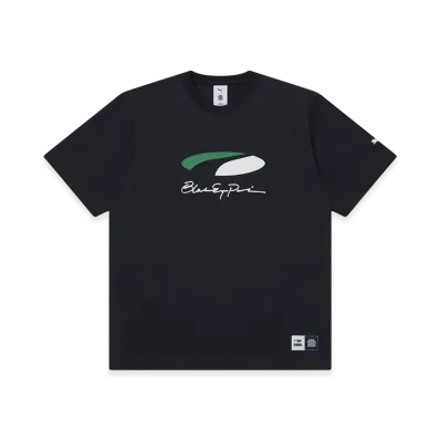 BlackEyePatch x PUMA Bep Autographed Puma Oval Logo Tee "Navy"