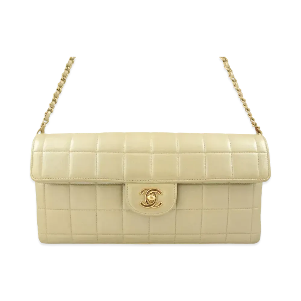 CHANEL Chocolate Bar Shoulder Bag
