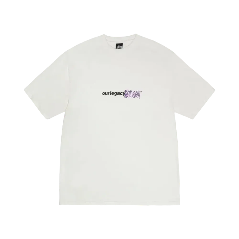 Stussy x OUR LEGACY Work Shop Sport Tee Pigment Dyed "Natural"