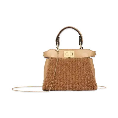 FENDI Nano Peekaboo "Beige"