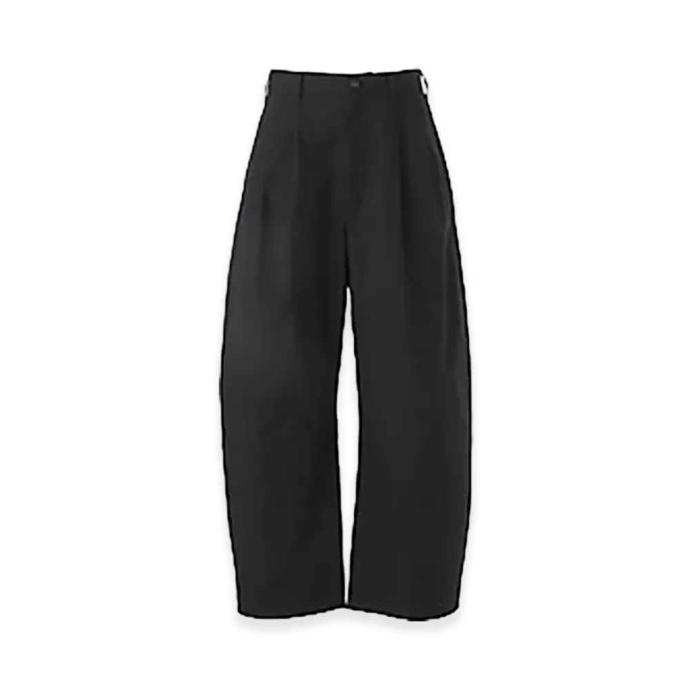 COMME des GARCONS HOMME Cotton Yarn-Dyed High Twist Serge Pants "Black"