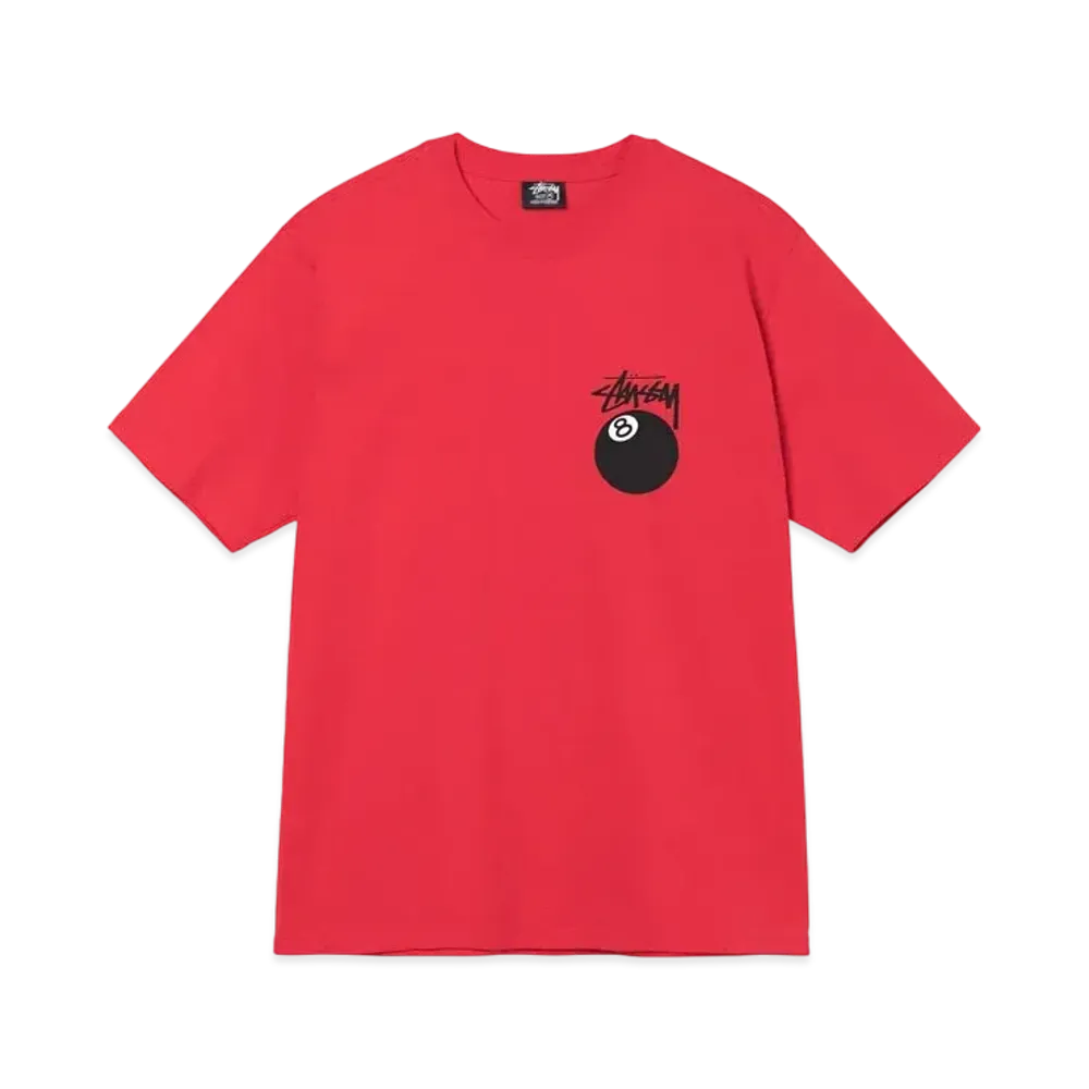 Stussy 8 BALL TEE "Red" 3903702