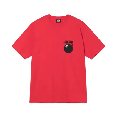 Stussy 8 BALL TEE "Red" 3903702