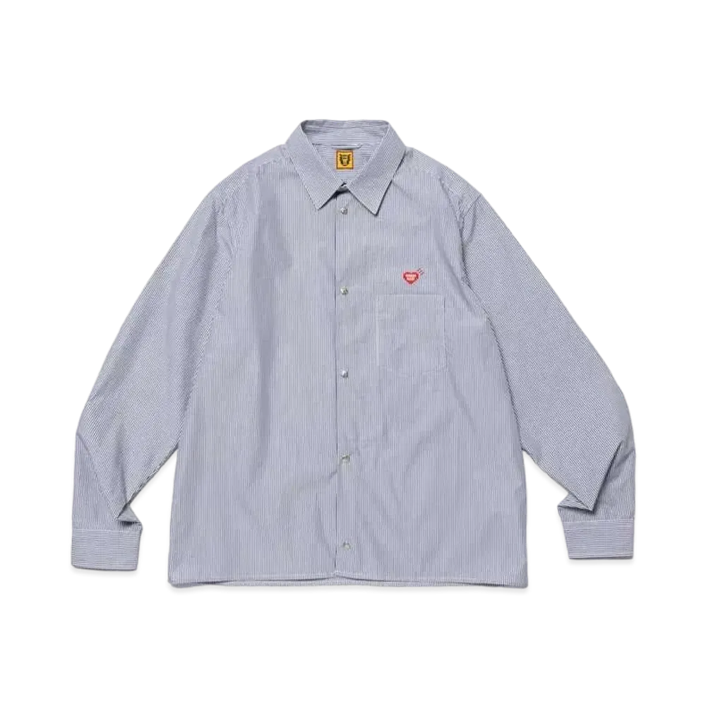 HUMAN MADE Snap Button L/S Shirt "Black"