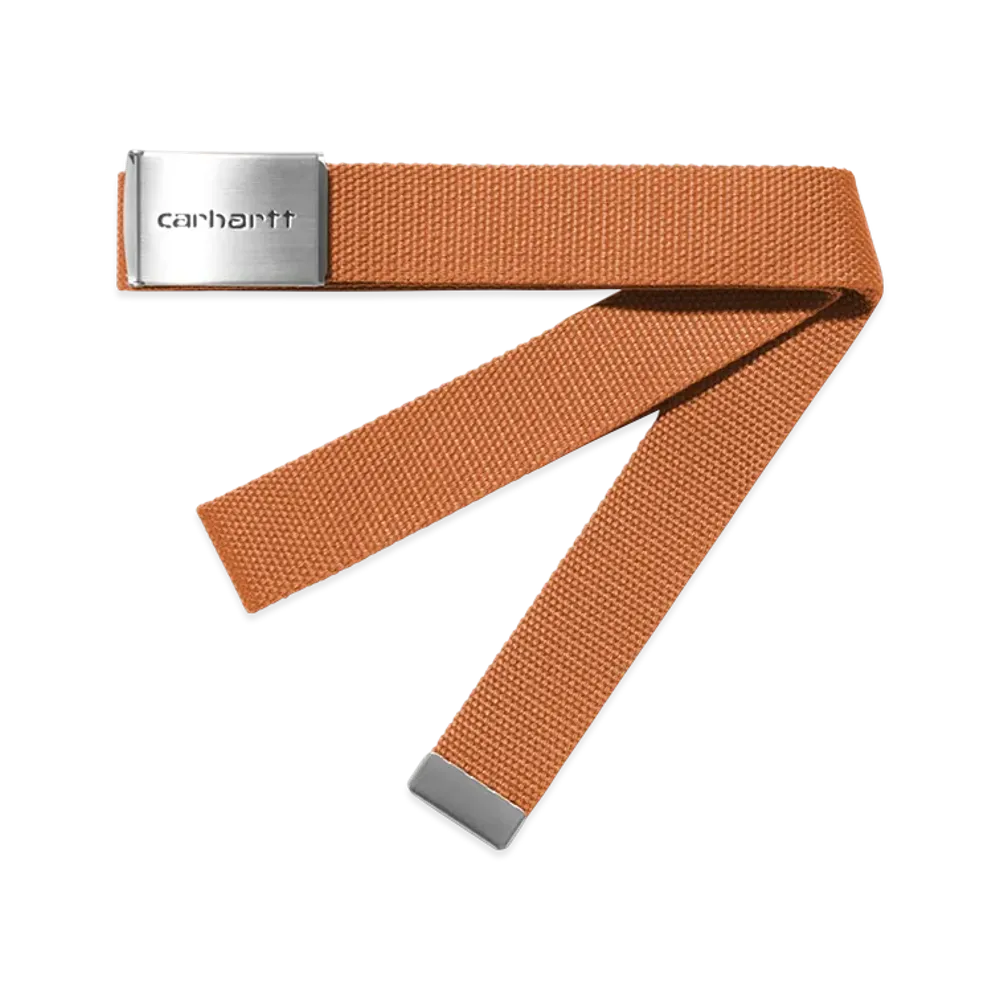 Carhartt WIP Clip Belt Chrome "Redhaven"