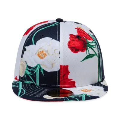 NEW ERA x KENZO 59FIFTY Mixed Print "White/Navy"