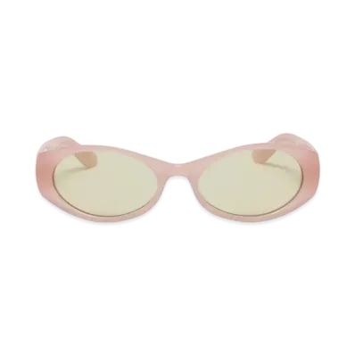 Stussy Tracy Sunglasses "Light Peach/Yellow" (FA24)