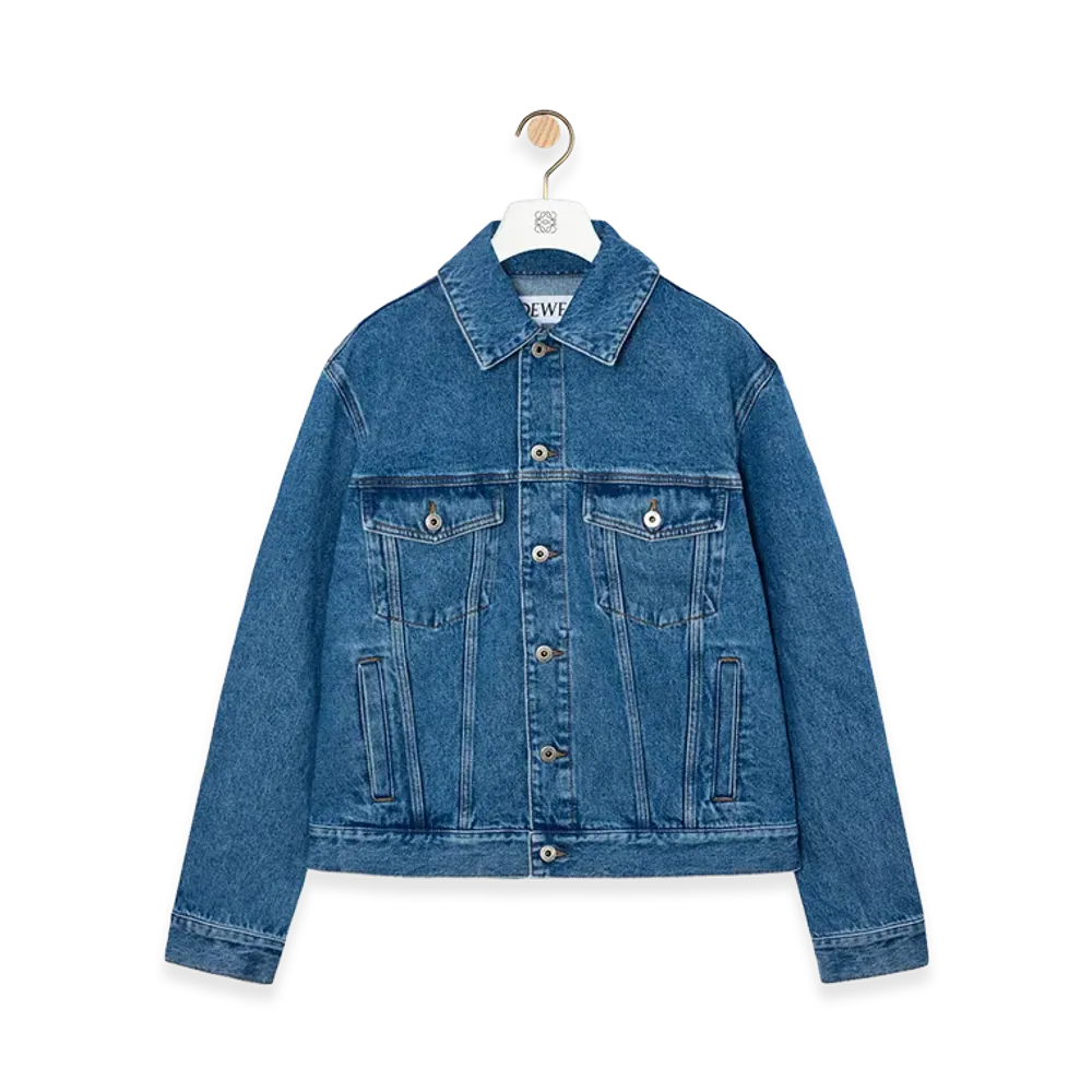 LOEWE Anagram Denim Jacket "Indigo"