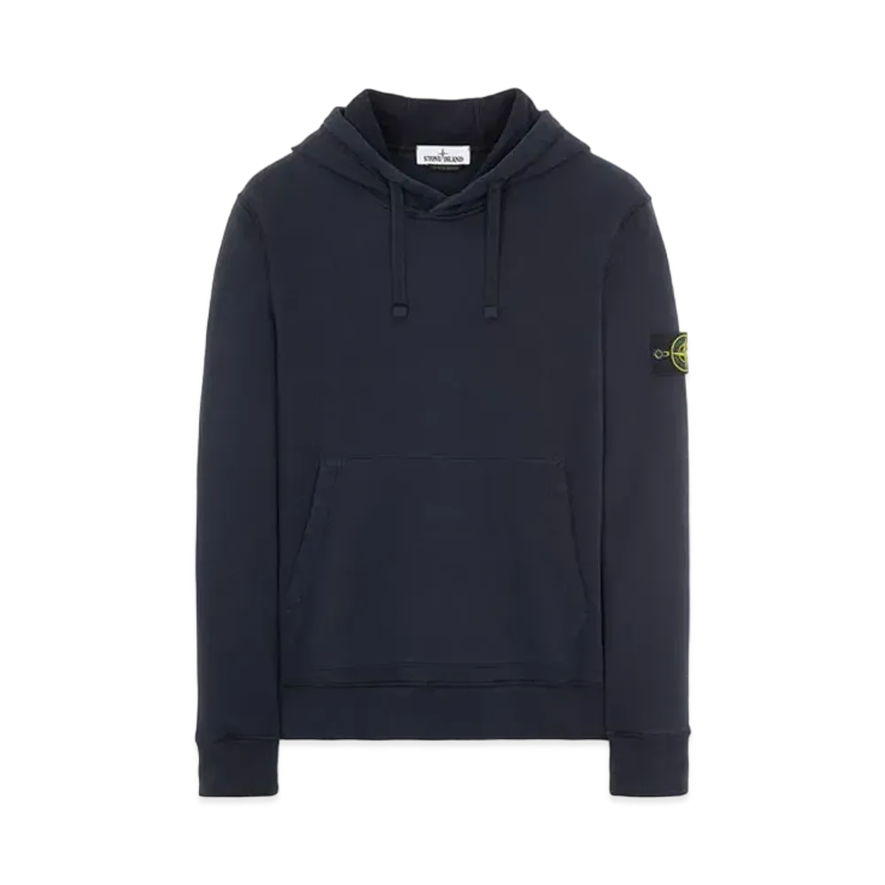 Stone Island 64120 BRUSHED COTTON FLEECE "Blue"