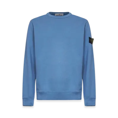 Stone Island Sweaters "Blue Acciaio"