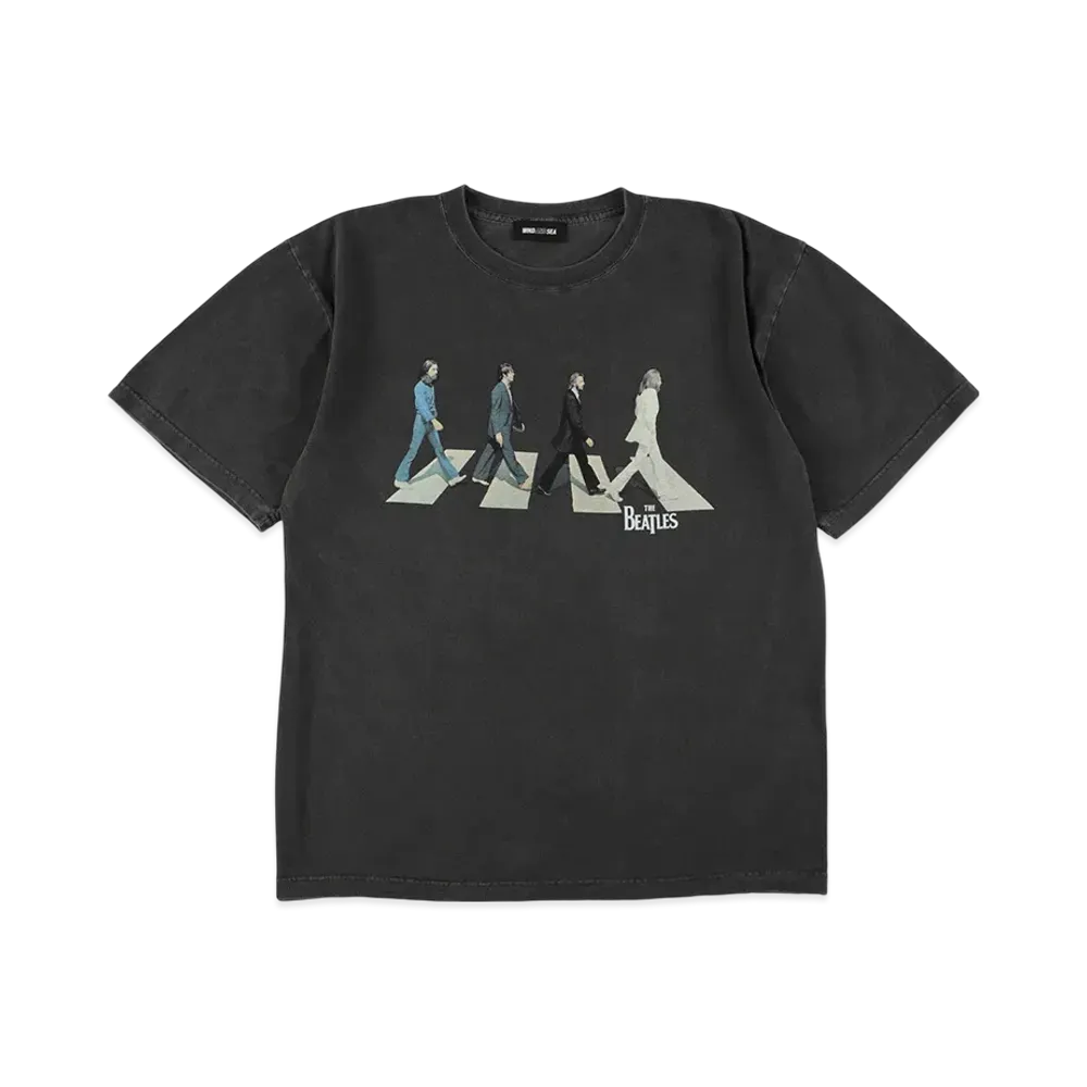 WIND AND SEA Beatles Abby Road S/S Tee "Black"