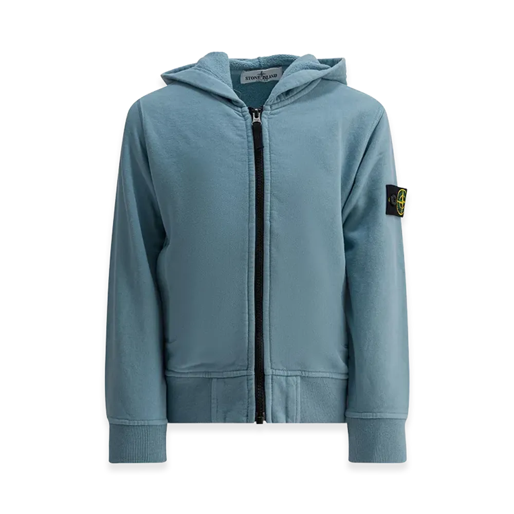 Stone Island Kids Sweatshirts "Light Blue"