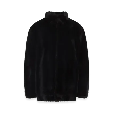 MM6 Maison Margiela Women's Ecofur Jacket "Brown"