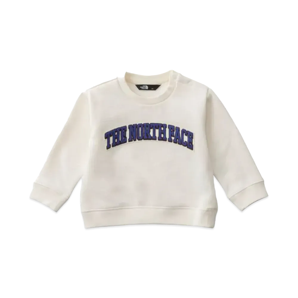 The North Face TNF Sweat Logo Crew (Baby) "Vintage White"