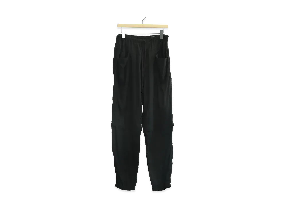 COMOLI Convertible Pants "Black"