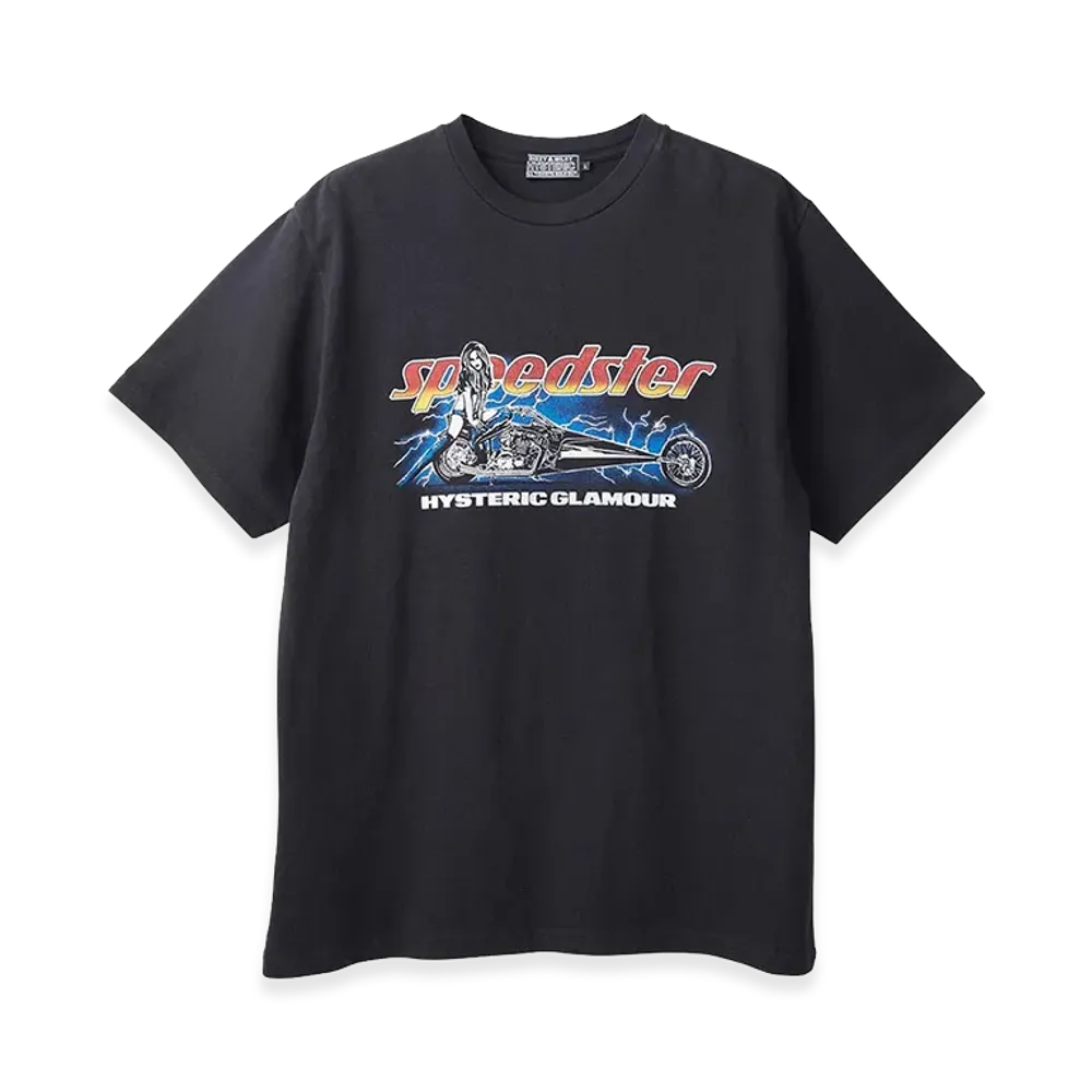 HYSTERIC GLAMOUR Speedster Heavy Metal T-Shirt "Black"