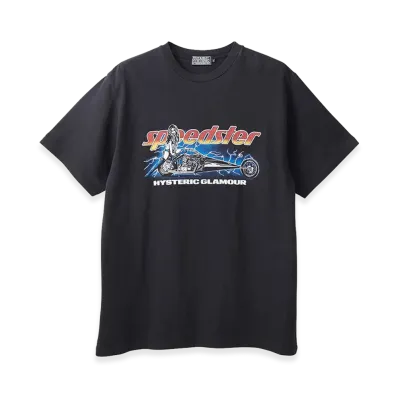 HYSTERIC GLAMOUR Speedster Heavy Metal T-Shirt "Black"