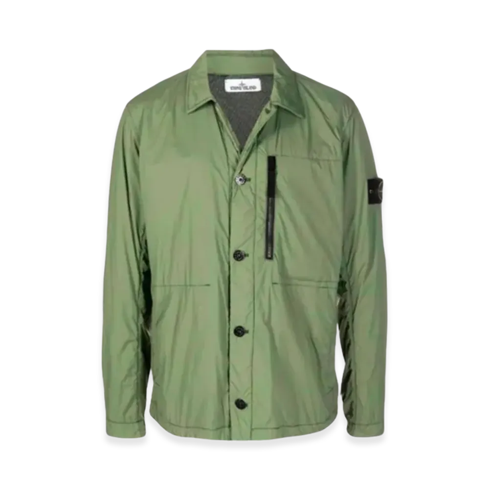 Stone Island 41431 Skin Touch Nylon TC Garment Dyed Jacket - 22SS "Olive Green"