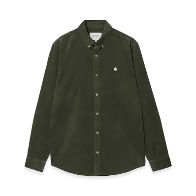 Carhartt WIP L/S Madison Fine Cord Shirt "Opuntia/Wax"